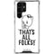 Looney Tunes Porky Thats All Folks Grid Galaxy S23 Ultra Clear Case