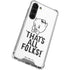 Looney Tunes Porky Thats All Folks Grid Galaxy S24 FE Clear Case