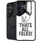 Looney Tunes Porky Thats All Folks Grid Galaxy S25 Kickstand Case
