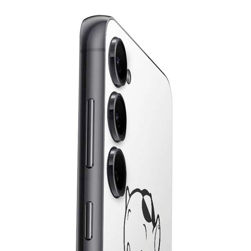 Looney Tunes Porky Thats All Folks Grid Galaxy S25 Plus Skin