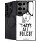 Looney Tunes Porky Thats All Folks Grid Galaxy S24 Ultra Kickstand Case