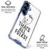 Looney Tunes Porky Thats All Folks Grid Galaxy S25 Clear Case