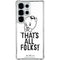 Looney Tunes Porky Thats All Folks Grid Galaxy S25 Ultra Clear Case
