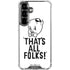 Looney Tunes Porky Thats All Folks Grid Galaxy S26 Clear Case