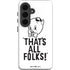 Looney Tunes Porky Thats All Folks Grid Galaxy S26 Plus Impact Case