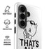 Looney Tunes Porky Thats All Folks Grid Galaxy S26 Plus Impact Case