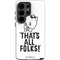 Looney Tunes Porky Thats All Folks Grid Galaxy S26 Ultra Impact Case