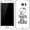 Looney Tunes Porky Thats All Folks Grid Galaxy S7 Edge Skin