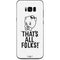 Looney Tunes Porky Thats All Folks Grid Galaxy S8 Skin