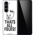 Looney Tunes Porky Thats All Folks Grid Galaxy Z Fold5 5G Skin