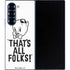Looney Tunes Porky Thats All Folks Grid Galaxy Z Fold6 Skin