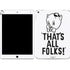 Looney Tunes Porky Thats All Folks Grid iPad Skins
