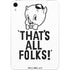 Looney Tunes Porky Thats All Folks Grid Apple iPad Mini Skin