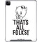 Looney Tunes Porky Thats All Folks Grid iPad Cases