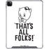 Looney Tunes Porky Thats All Folks Grid iPad Cases