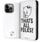 Looney Tunes Porky Thats All Folks Grid iPhone 13 Pro Max Folio Case