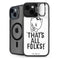 Looney Tunes Porky Thats All Folks Grid iPhone 14 Kickstand Case