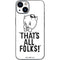 Looney Tunes Porky Thats All Folks Grid iPhone 15 Skin