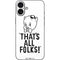 Looney Tunes Porky Thats All Folks Grid iPhone 16 Plus Skin