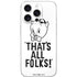 Looney Tunes Porky Thats All Folks Grid iPhone 16 Pro Skin