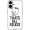 Looney Tunes Porky Thats All Folks Grid iPhone 16 Skin