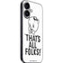 Looney Tunes Porky Thats All Folks Grid iPhone 16 Skin