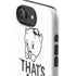 Looney Tunes Porky Thats All Folks Grid iPhone 16e Impact Case