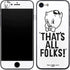 Looney Tunes Porky Thats All Folks Grid iPhone 7 Skin