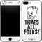 Looney Tunes Porky Thats All Folks Grid iPhone 8 Plus Skin