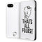 Looney Tunes Porky Thats All Folks Grid iPhone SE (2nd & 3rd Gen) Folio Case