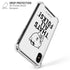 Looney Tunes Porky Thats All Folks Grid iPhone X/XS Clear Case