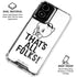 Looney Tunes Porky Thats All Folks Grid Moto G Power 5G (2024) Clear Case