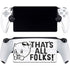 Looney Tunes Porky Thats All Folks Grid PlayStation Portal Remote Player Skin