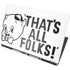 Looney Tunes Porky Thats All Folks Grid Dell Precision Skin