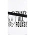 Looney Tunes Porky Thats All Folks Grid PS5 Pro Console Skin