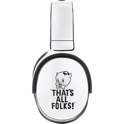 Looney Tunes Porky Thats All Folks Grid Skullcandy Venue Skin