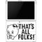 Looney Tunes Porky Thats All Folks Grid Surface Pro 6 Skin