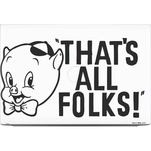 Looney Tunes Porky Thats All Folks Grid Dell XPS Skin