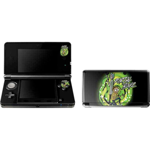 Adult Swim Rick and Morty Portal Boyz Nintendo Skins