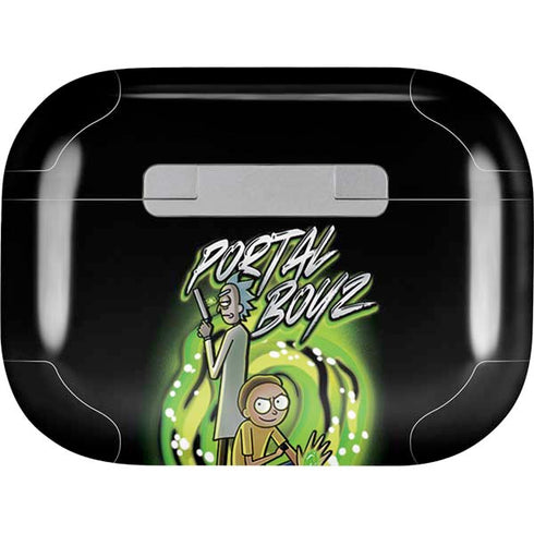 Adult Swim Rick and Morty Portal Boyz Apple AirPods Pro Skin