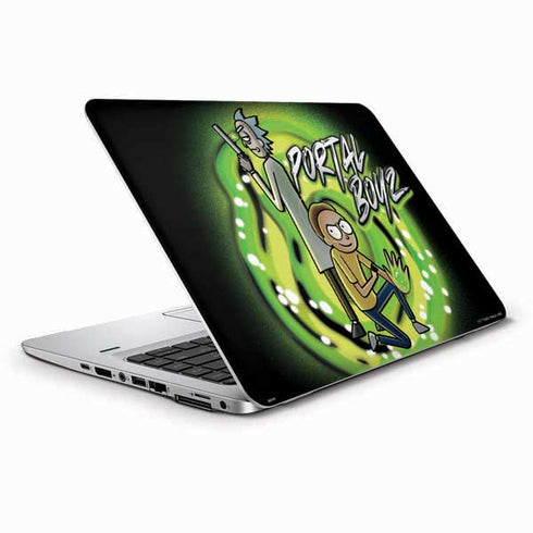 Adult Swim Rick and Morty Portal Boyz HP Elitebook Skin