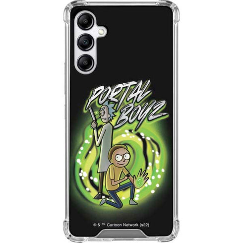 Adult Swim Rick and Morty Portal Boyz Gabb Phone 4 Clear Case