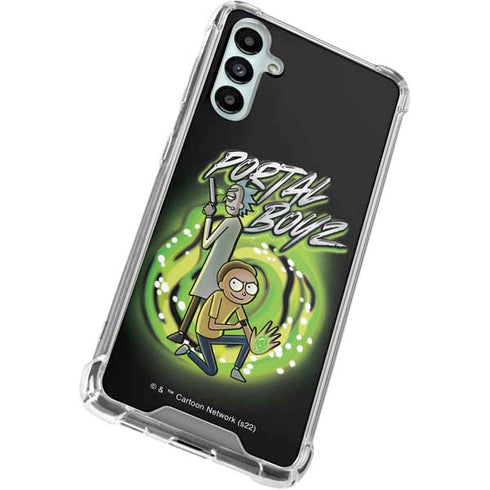 Adult Swim Rick and Morty Portal Boyz Gabb Phone 4 Clear Case