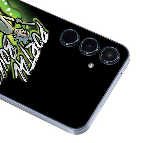 Adult Swim Rick and Morty Portal Boyz Galaxy A35 5G Skin