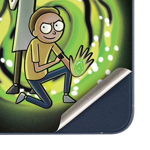 Adult Swim Rick and Morty Portal Boyz Galaxy A36 5G Skin