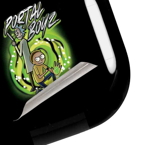 Adult Swim Rick and Morty Portal Boyz Galaxy Buds Live Skin