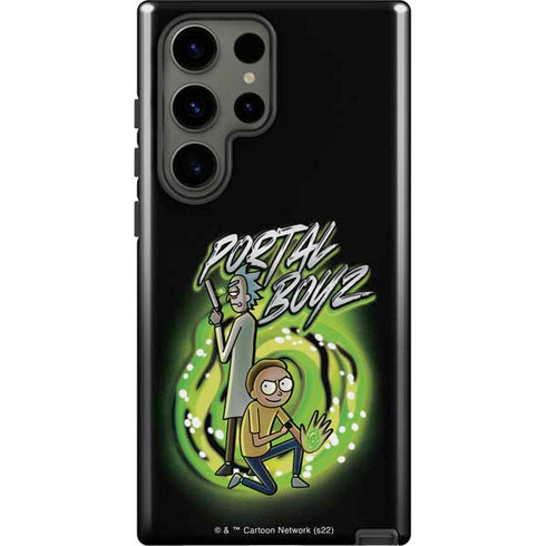 Adult Swim Rick and Morty Portal Boyz Galaxy S23 Ultra Pro Case