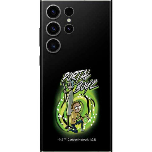 Adult Swim Rick and Morty Portal Boyz Galaxy Skins