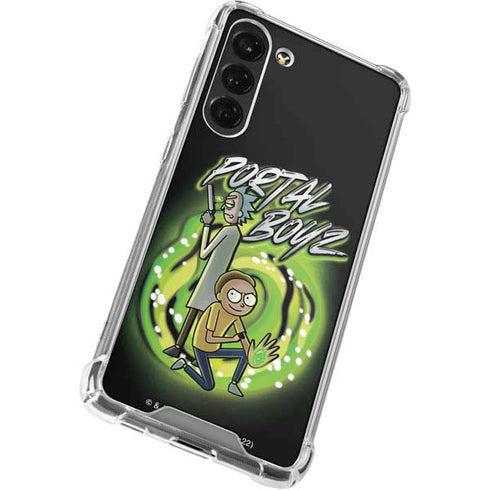 Adult Swim Rick and Morty Portal Boyz Galaxy S24 FE Clear Case