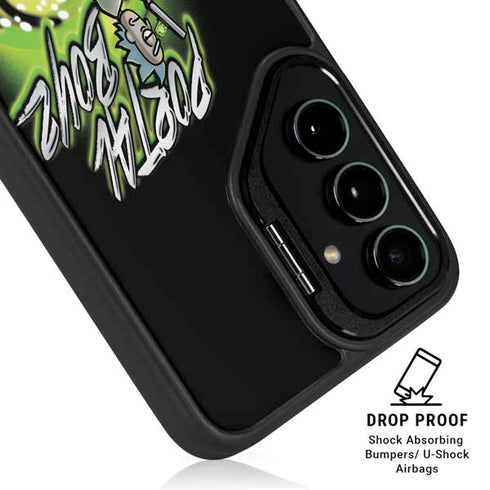 Adult Swim Rick and Morty Portal Boyz Galaxy S25 Kickstand Case